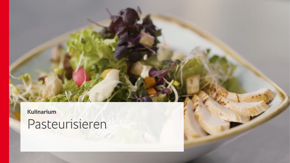 Pasteurisieren  - Kulinarium