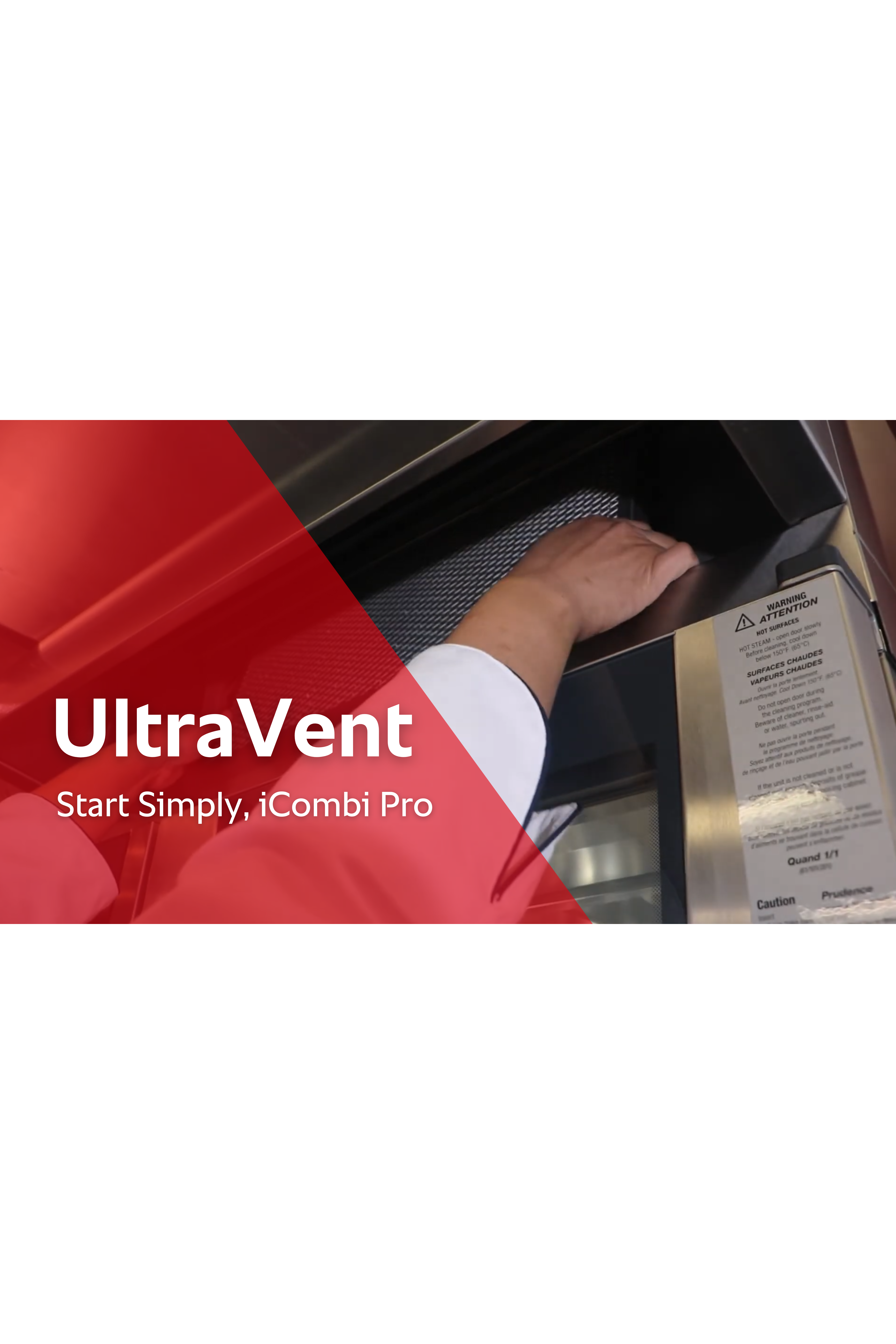 UltraVent - Start Simply (iCombi Pro)
