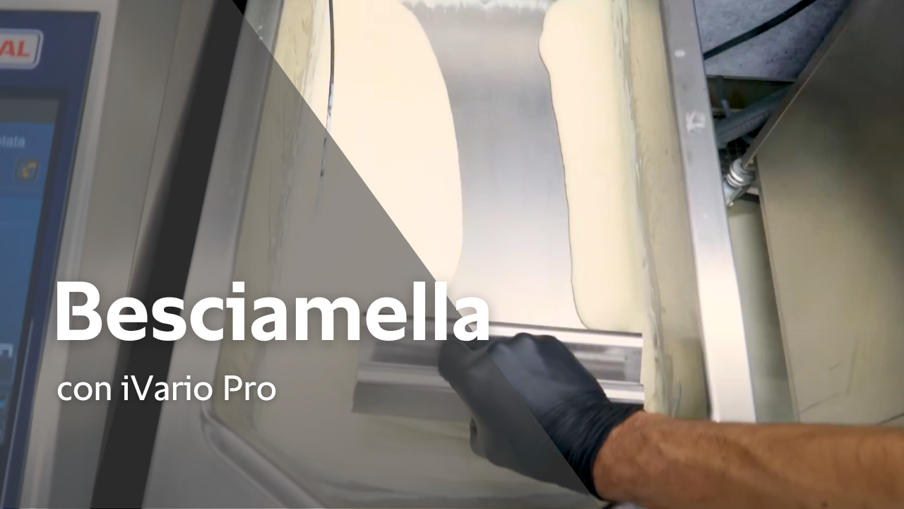 Ricetta: Besciamella con iVario Pro