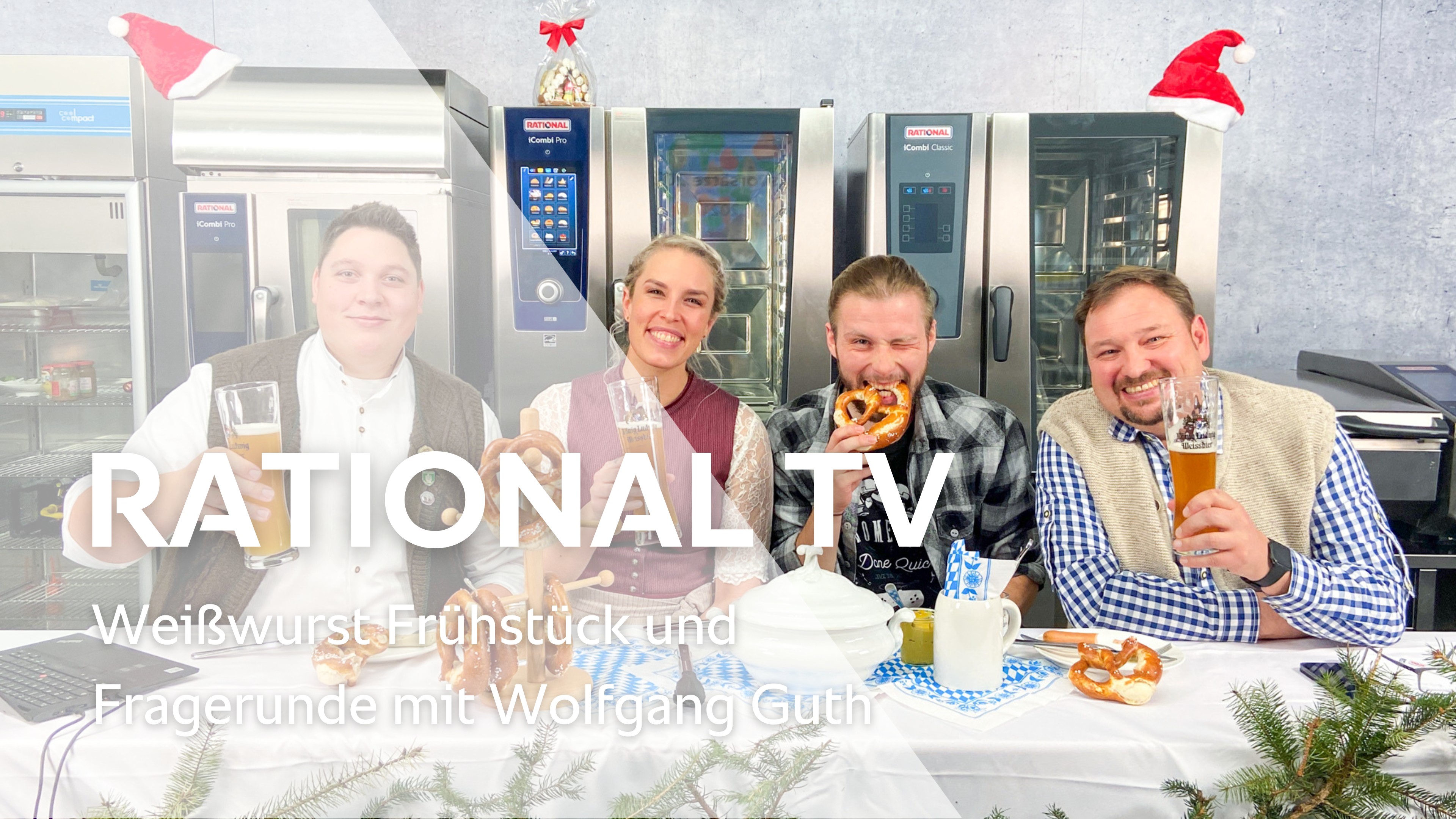 Weißwurst Frühstück und Fragerunde mit Wolfgang Guth - RATIONAL TV