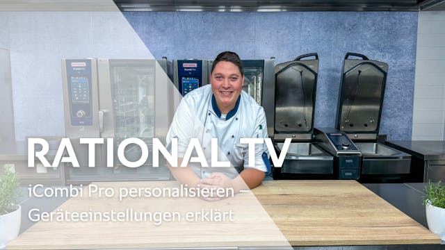 iCombi Pro personalisieren: Geräteein...