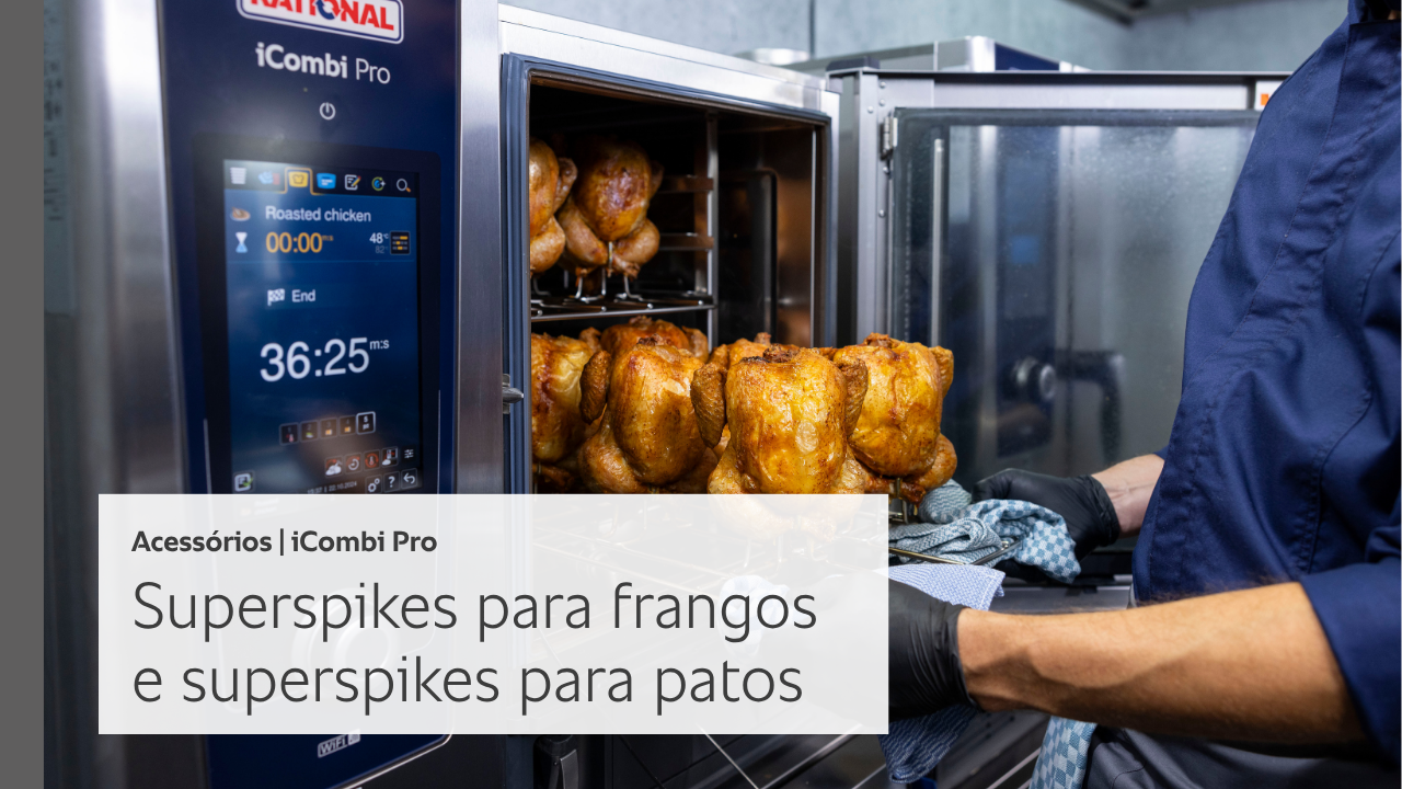 Superspikes para frangos e superspikes para patos - Acessórios iCombi Pro