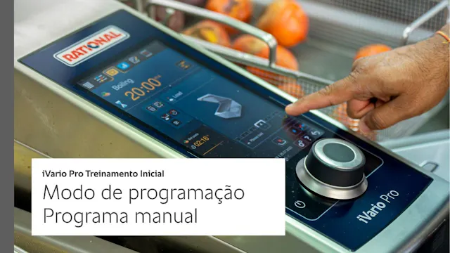 Programa manual no Modo de programaçã...