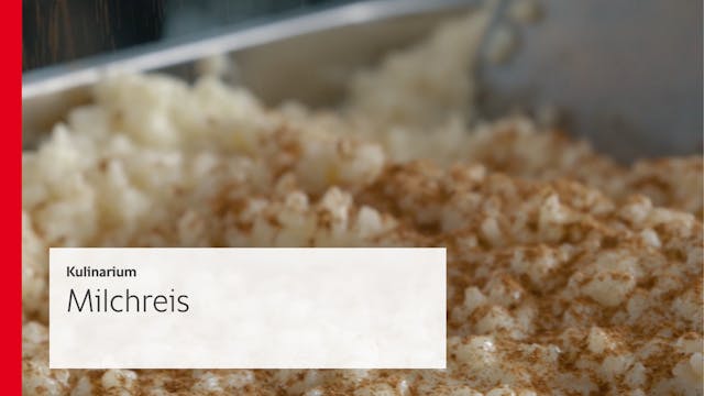 Milchreis - Kulinarium