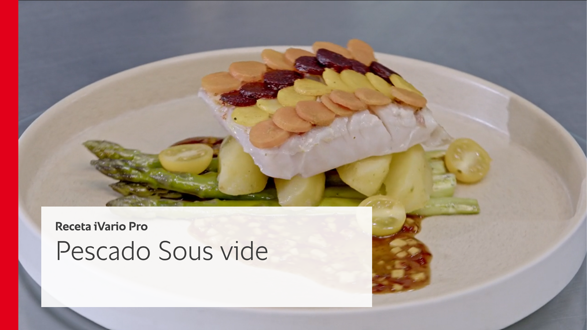 Pescado sous vide en iVario Pro