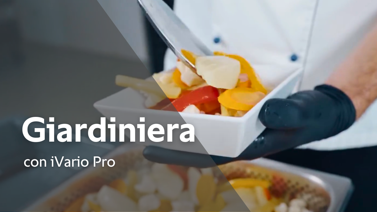 Ricetta: Giardiniera Sottovuoto con iVario Pro