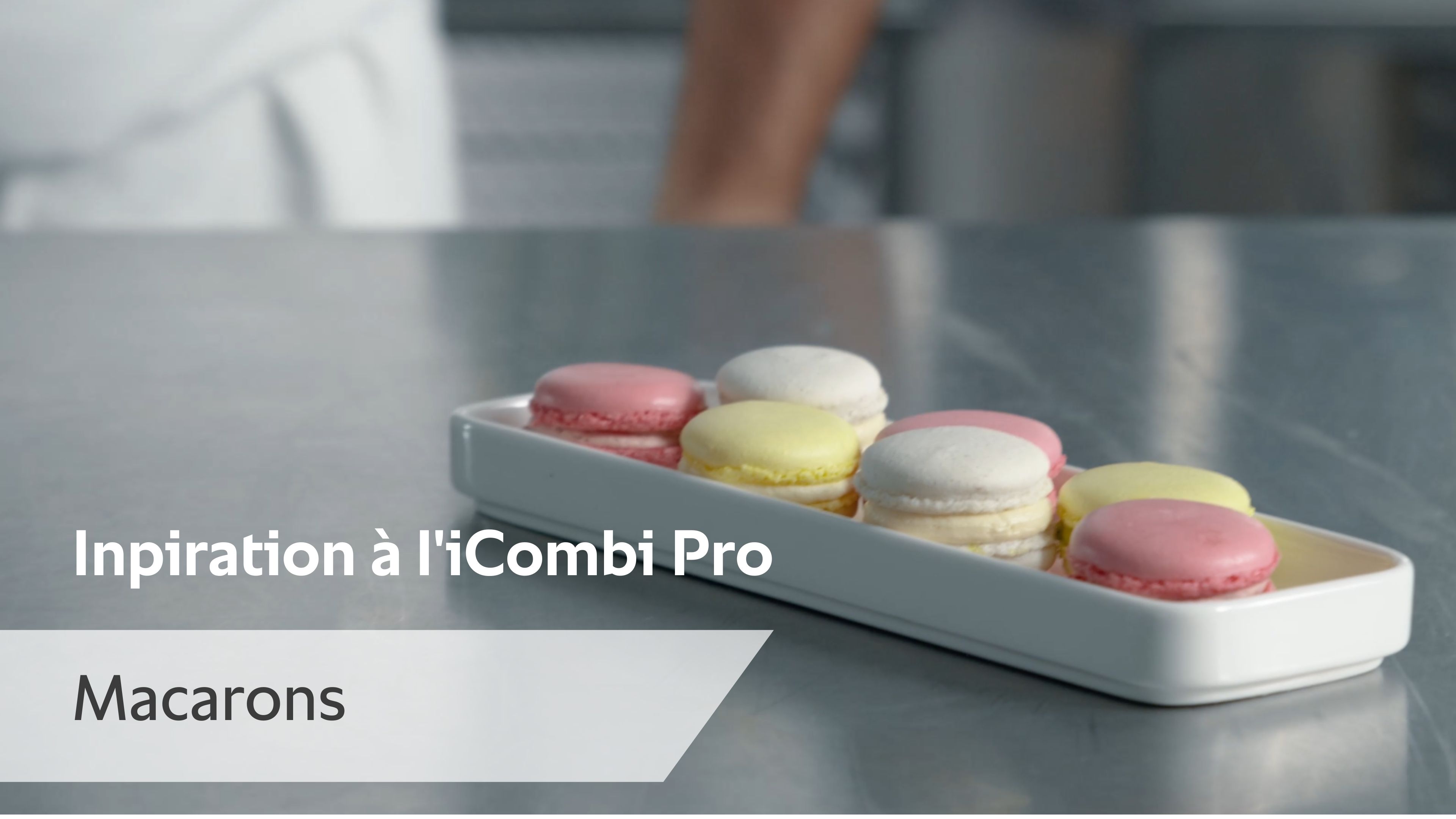3. Recette de macarons dans l'iCombi Pro 
