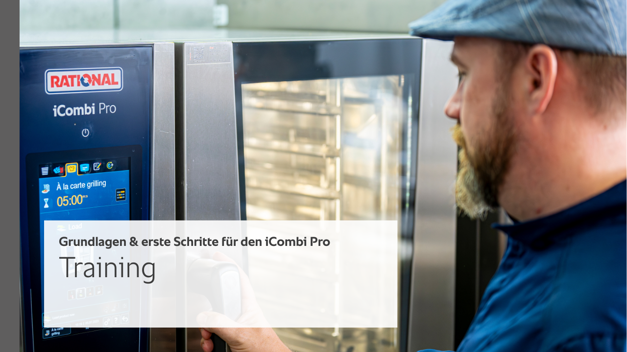Grundlagen & erste Schritte für den iCombi Pro - Training: