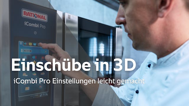 Einschübe in 3D - iCombi Pro Einstell...