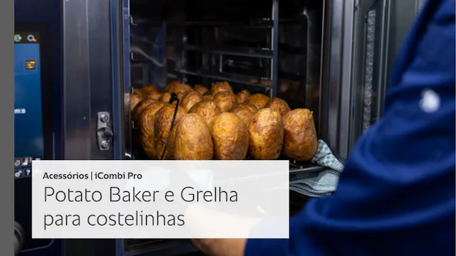 Potato Baker e Grelha para costelinha...