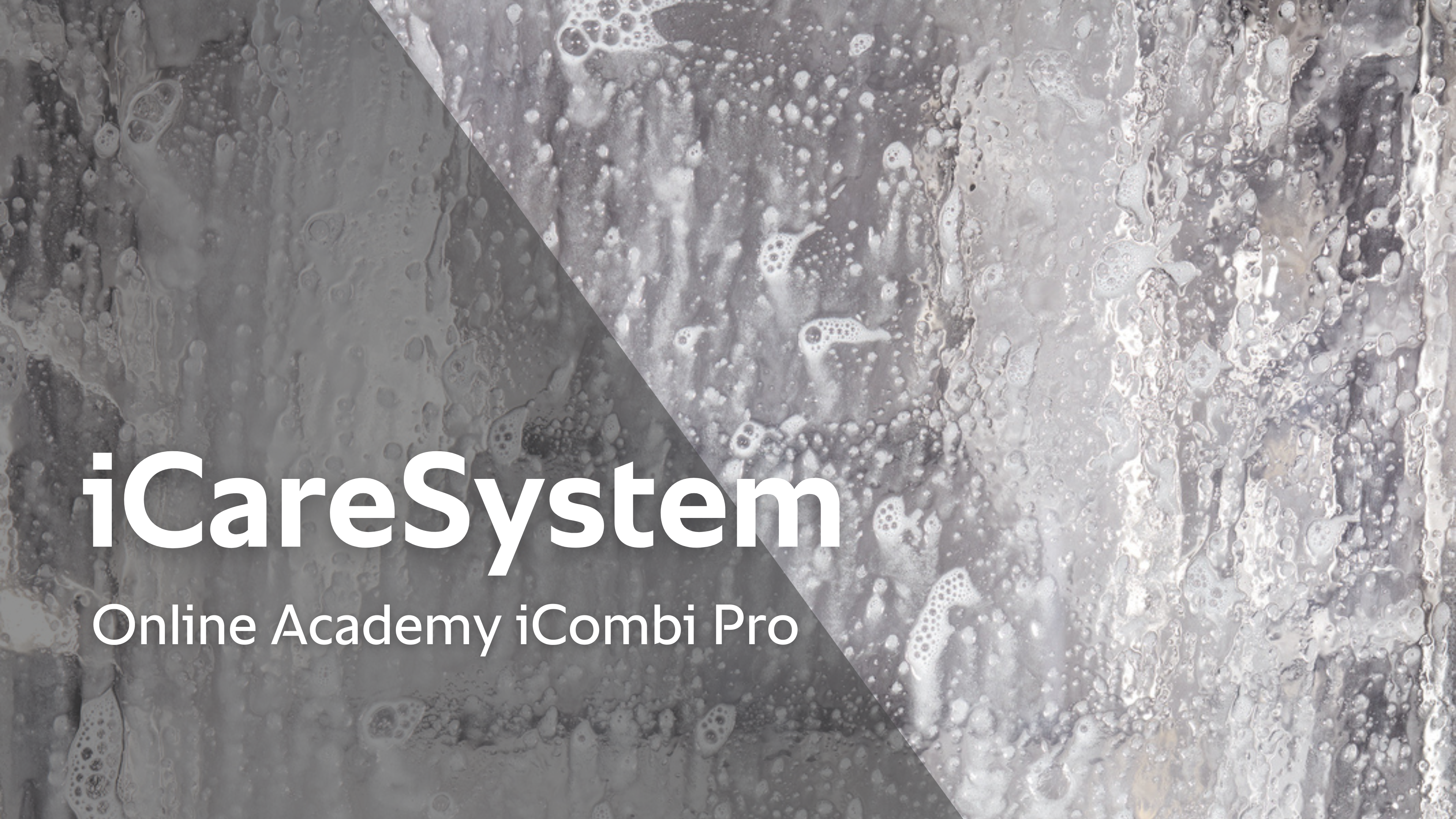 iCareSystem & AutoDose - Online Academy iCombi Pro