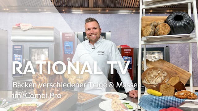 Backen verschiedener Teige & Massen i...