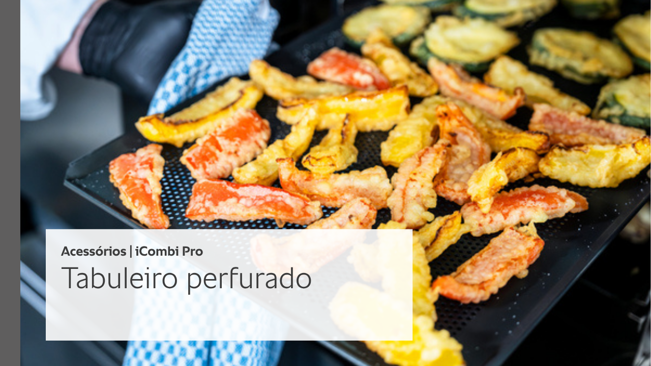 Tabuleiro perfurado - Acessórios iCombi Pro
