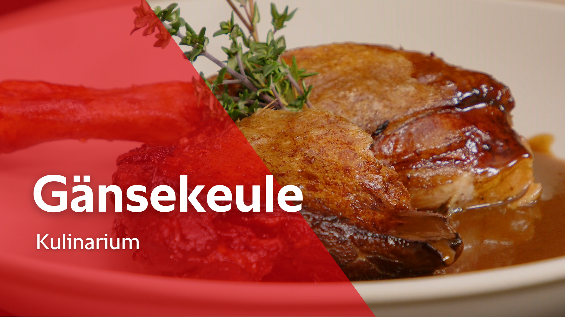 Gänsekeule - Kulinarium