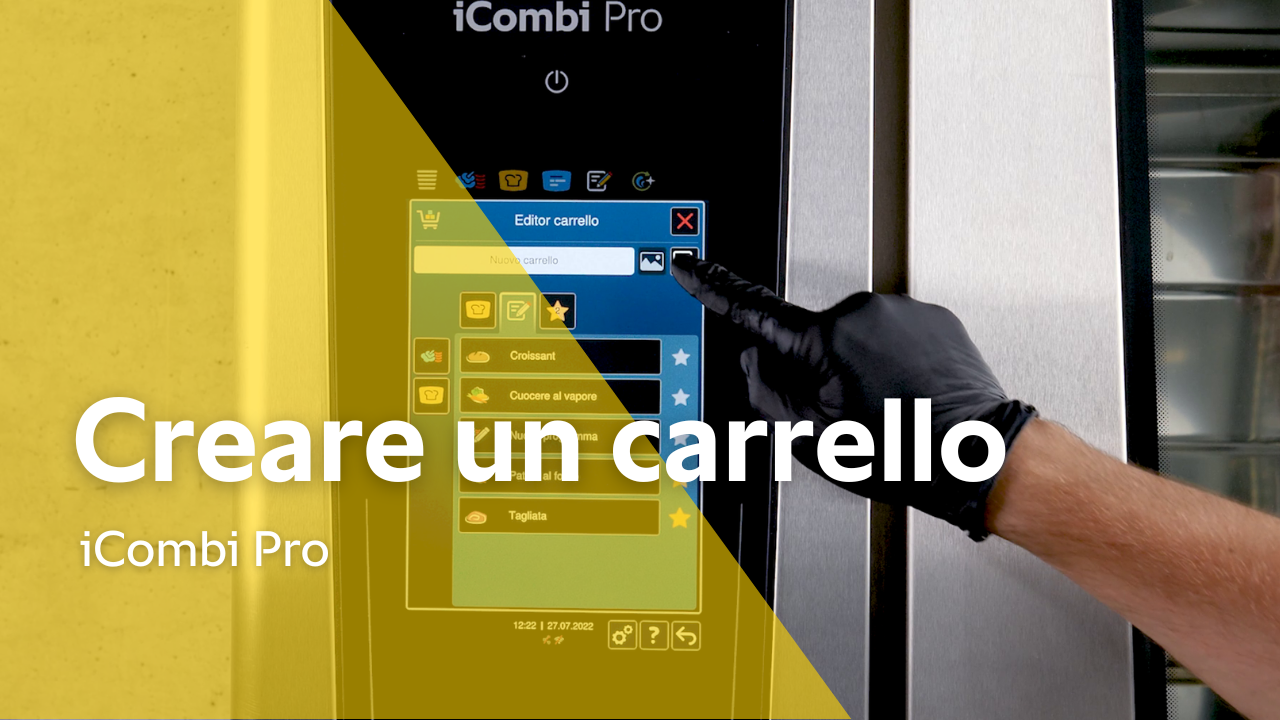 Formazione: Creare un carrello in iCombi Pro