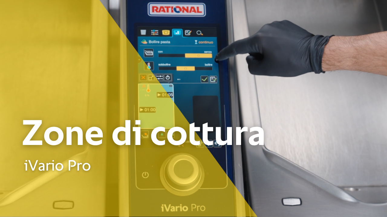 Formazione: Personalizzare le zone di cottura in iVario Pro