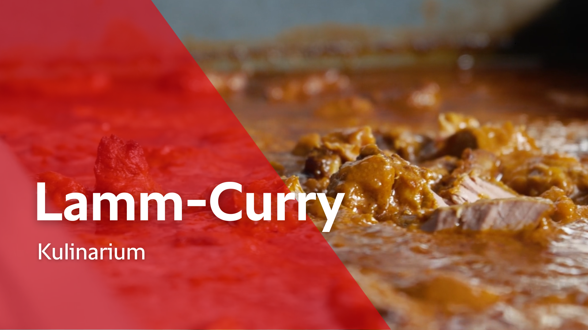 Lamm-Curry - Kulinarium