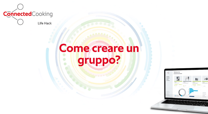 Soluzione: Come creare un gruppo - ConnectedCooking