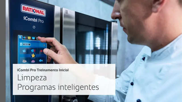 Limpeza inteligente com o iCareSystem...