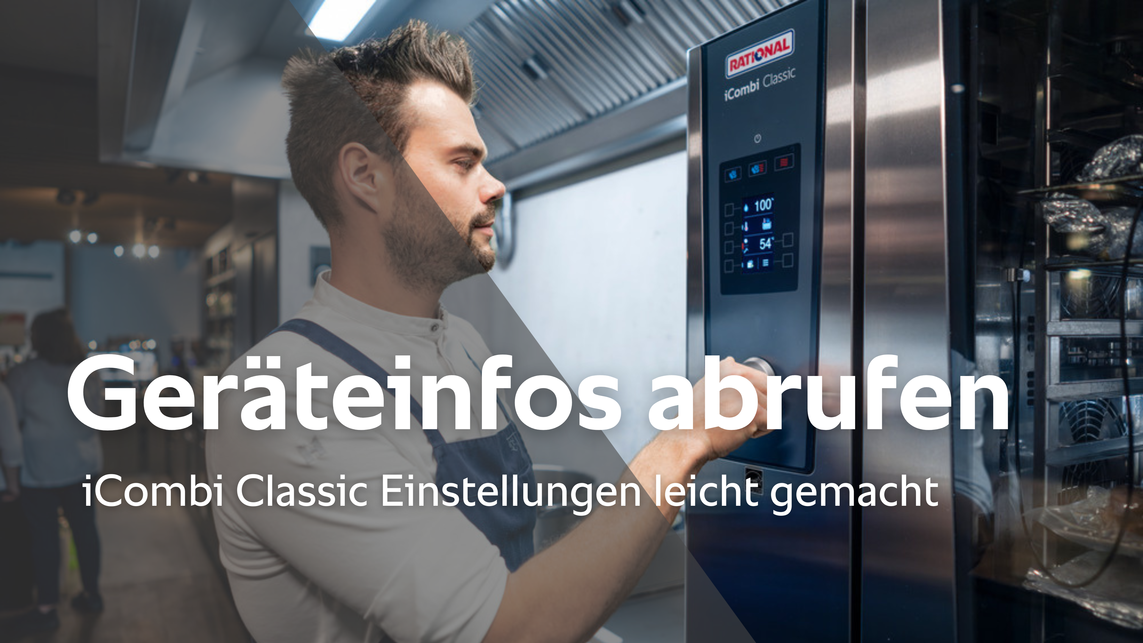 Geräteinfos abrufen - iCombi Classic Einstellungen leicht gemacht 