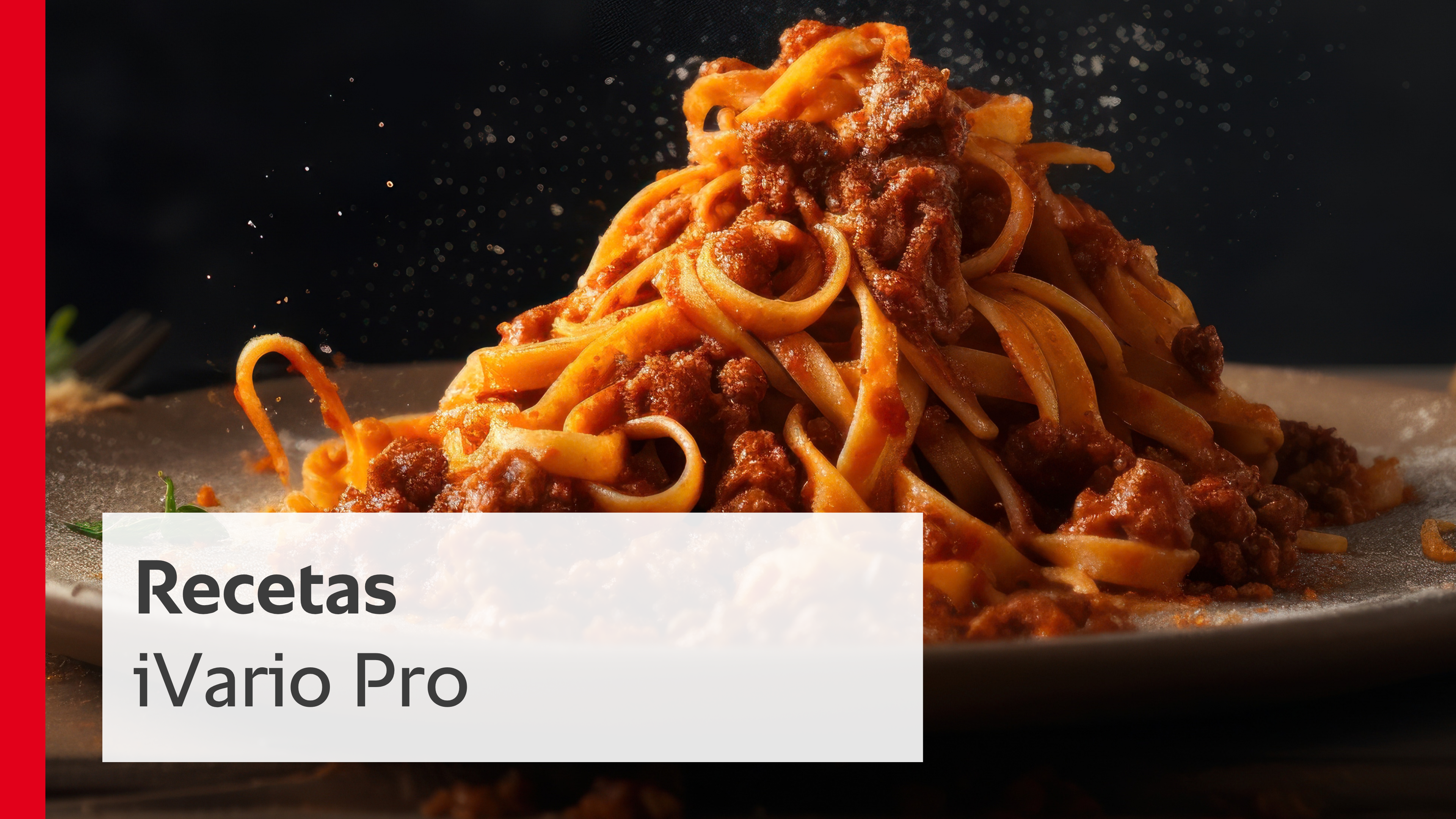 Recetas | iVario Pro