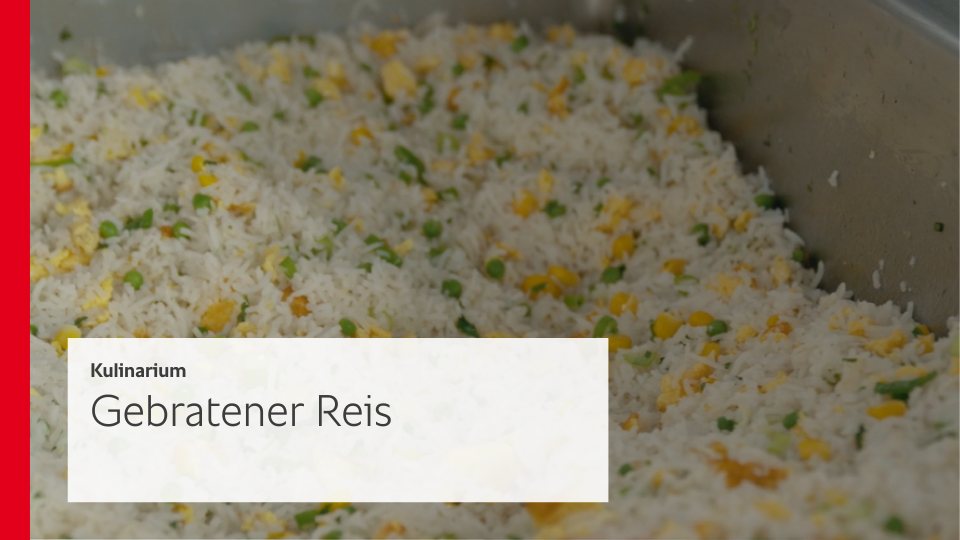 Gebratener Reis - Kulinarium