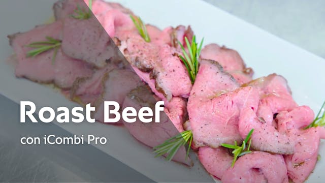 Ricetta: Roast beef con iCombi Pro