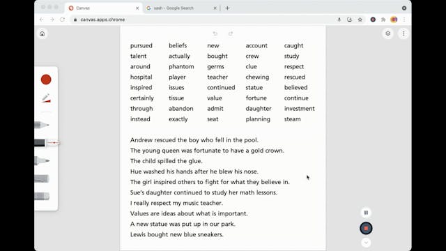 SPIRE Level 6 Review /ew/ and /ue/ so...