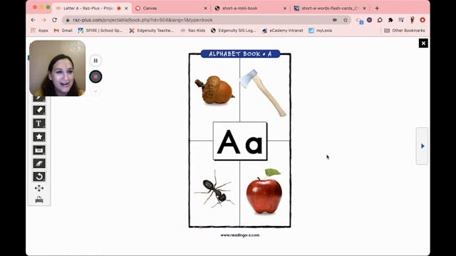 A is for book