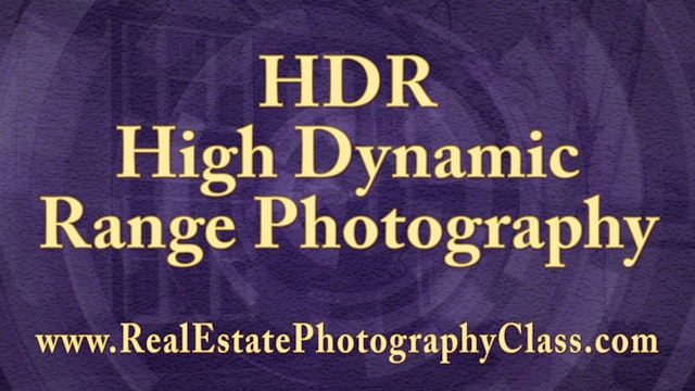 003 HDR - High Dynamic Range