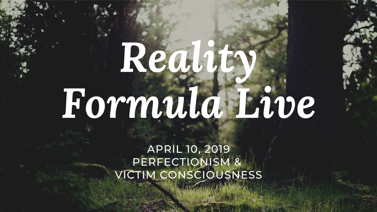 Reality Formula Live - April 10, 2019