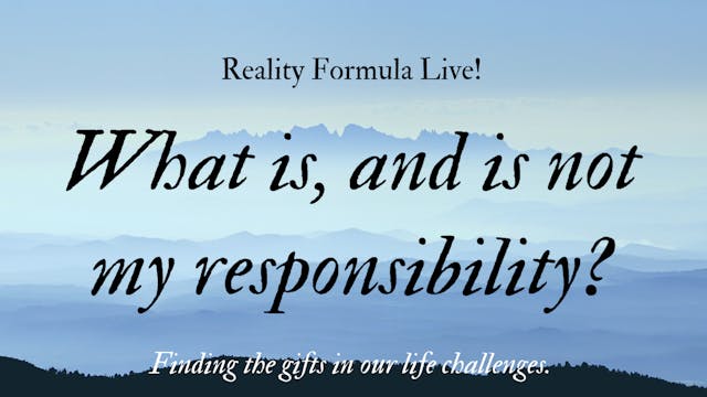 Reality Formula Live - May 29, 2019