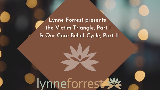 Lynne presents the Victim Triangle Part I & II