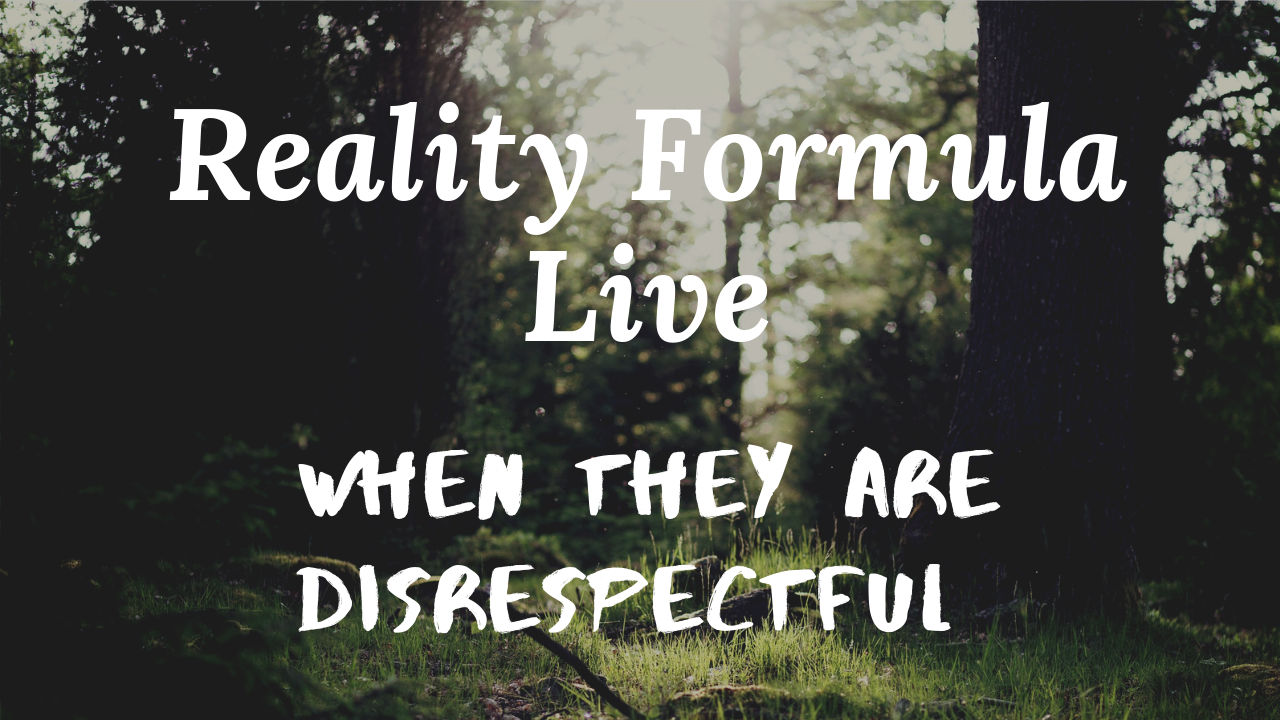 Reality Formula Live - March 27, 2019