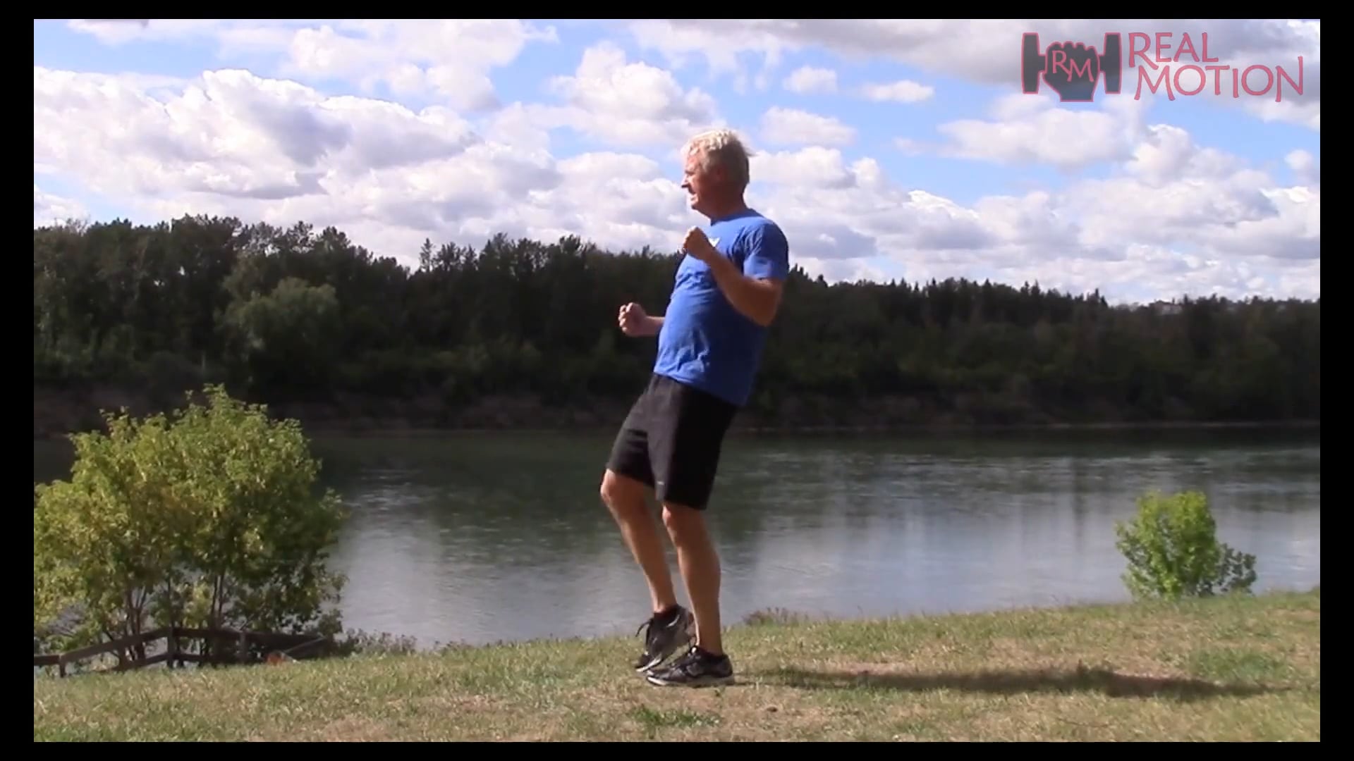 Demo, Set 2 of Real Motion Total Fit exercises
