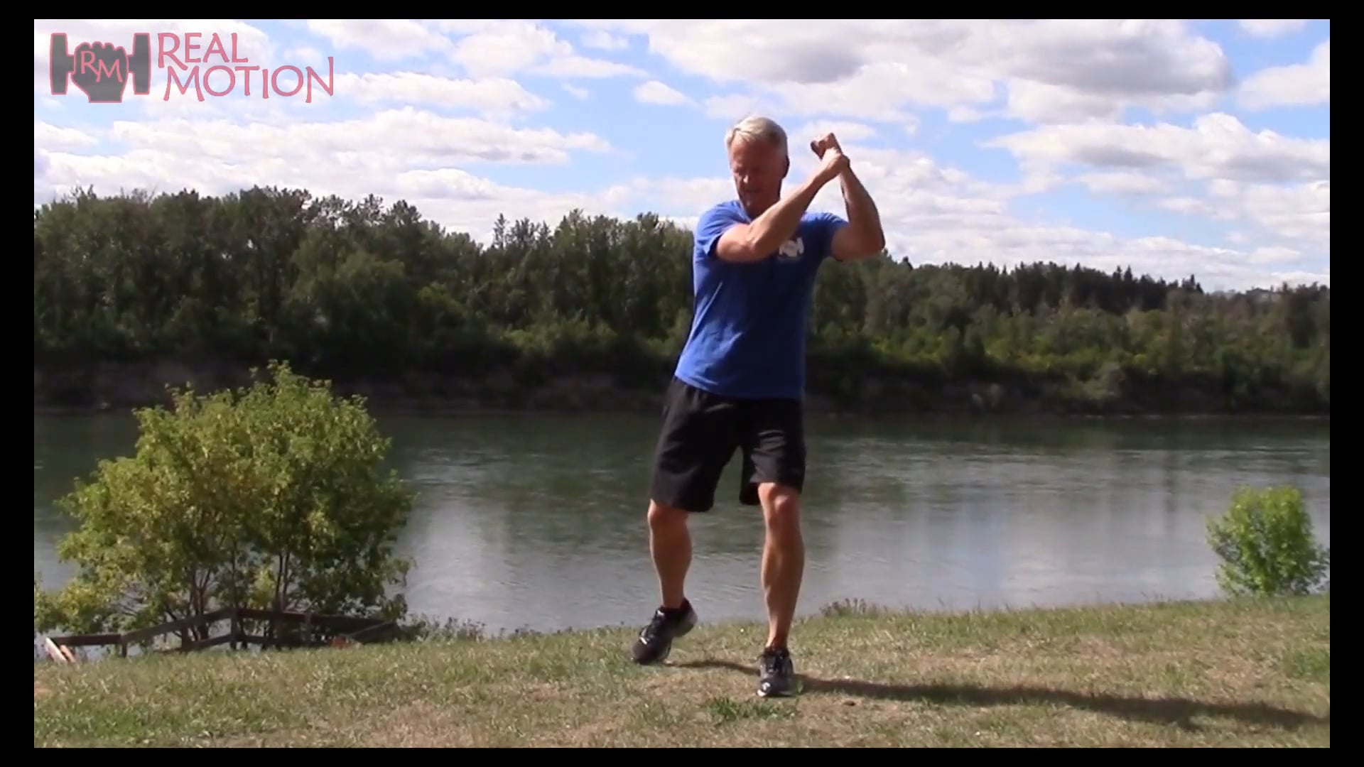 Demo, Set 3 of Real Motion Total Fit exercises