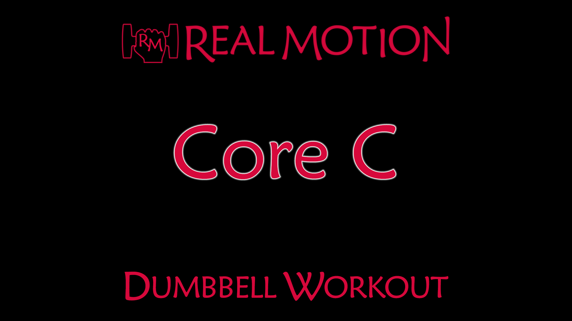 Core Set C – Dumbbell Workout