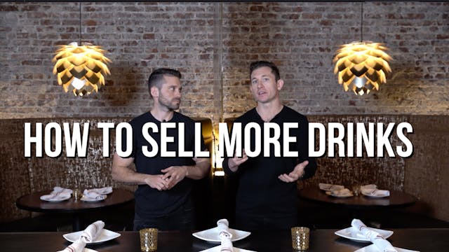 How to sell more drinks