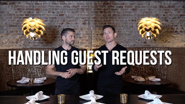 How to handle guest requests