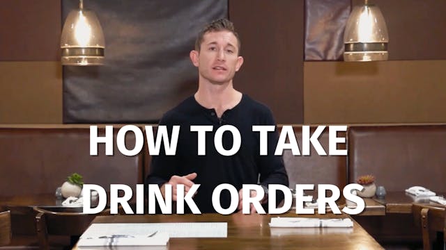 How to Efficiently Get Drink Orders