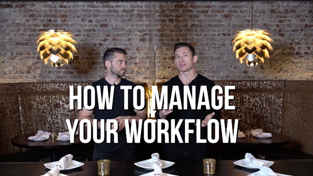 How to manage your workflow