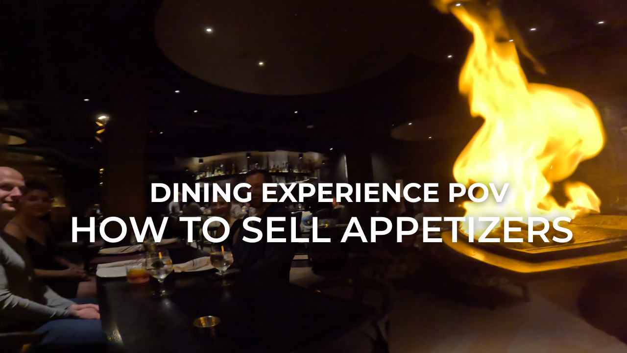 7. How to Sell Appetizers
