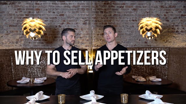 Why to sell appetizers