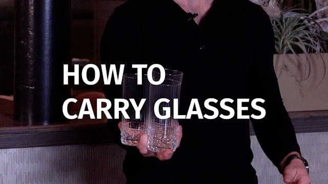 Carrying Glassware | Real Server Tips