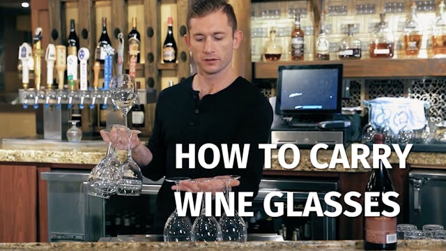 How to Carry Multiple Wine Glasses