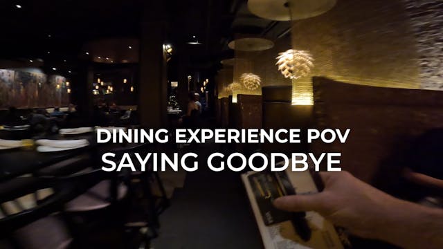26. Saying Goodbye
