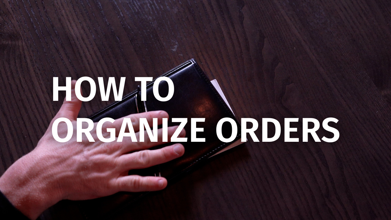 Organizing Server Book | Real Server Tips