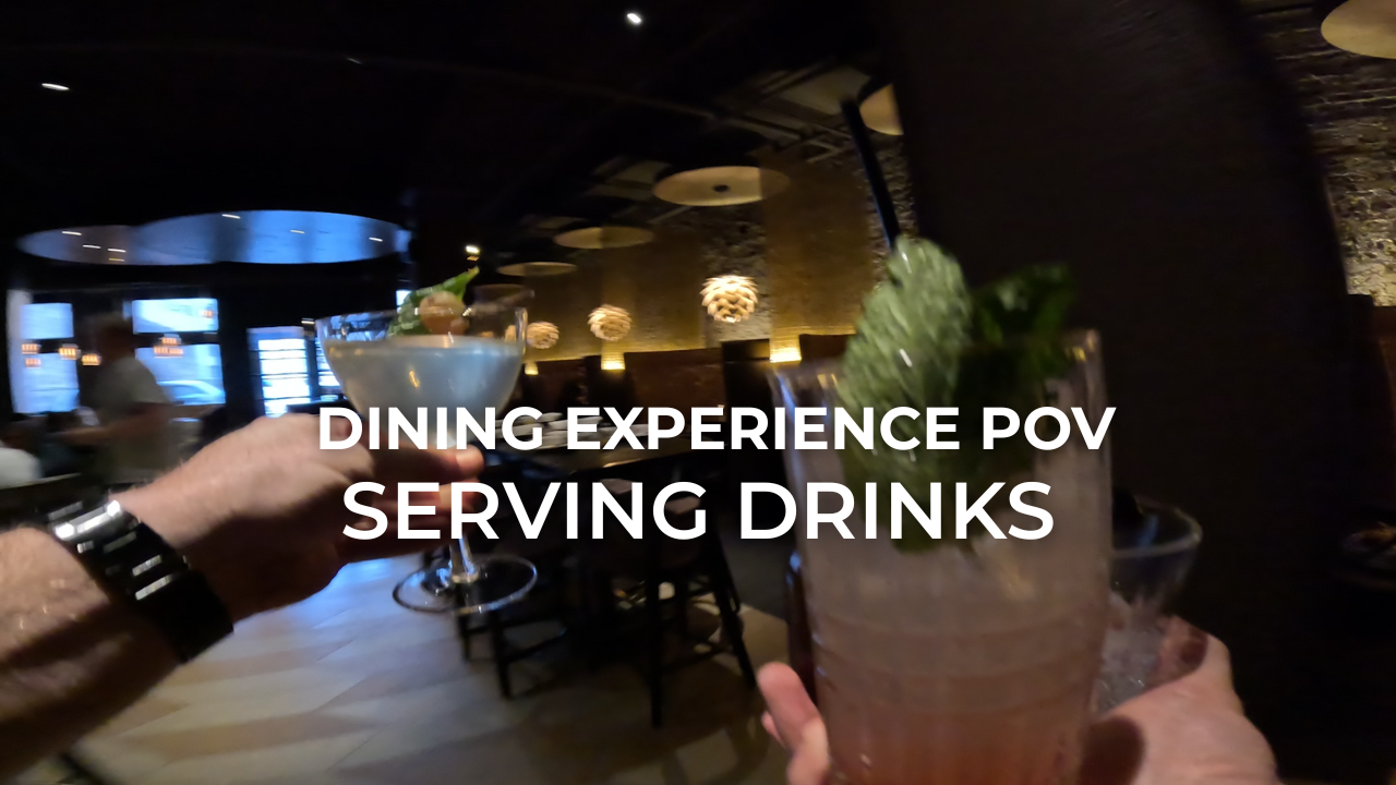 5. Serving Drinks