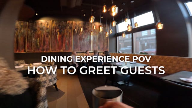 2. How to Greet Guests