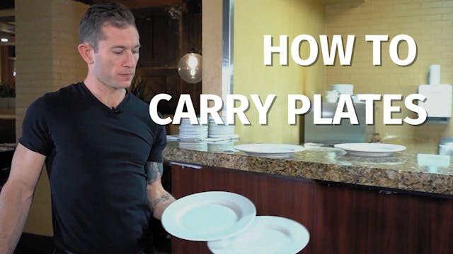 How to Carry Three Plates